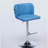 Swivel Bar Stool with adjustable seat height and chrome base, modern PU soft package with full back cushion bar stool, set of 2-1538004513