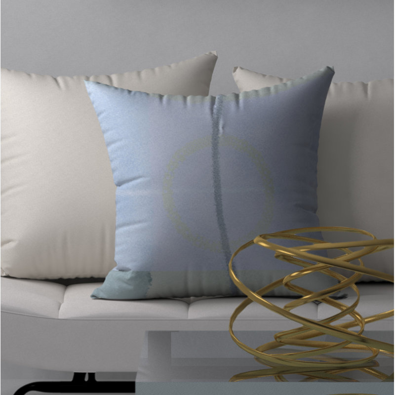 Reversible Throw Pillow, 24" x 24"