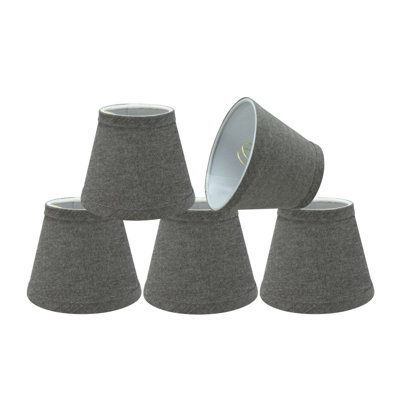 4'' H Fabric Empire Candelabra Shade