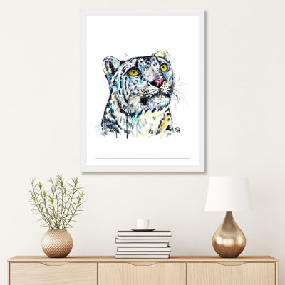 " Snow Leopard " by Lisa Whitehouse