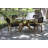 Fleur Composite And Black Rope Dining Set-796462304