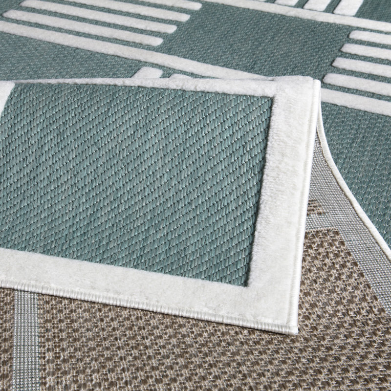 Kulreet Plaid Area Rug, Rectangle 120 x 170cm