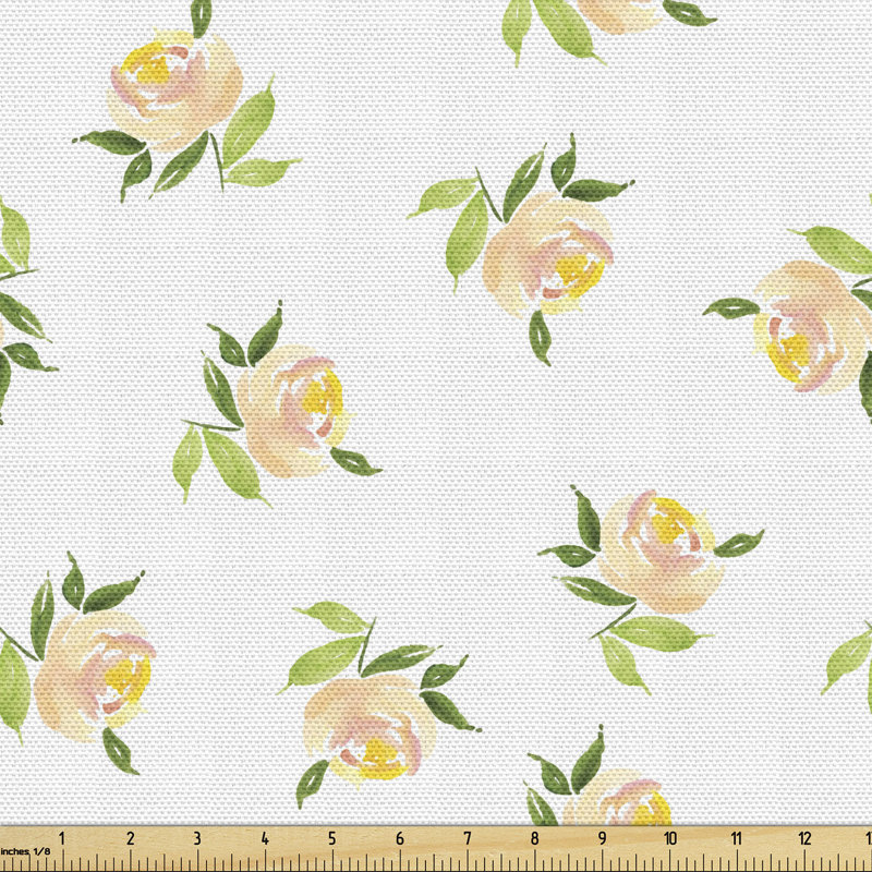 Charlanda Rose Bouquets Bridal Branches Multi-Purpose Fabric