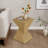 18" H Magnesium Oxide End Table-586588082