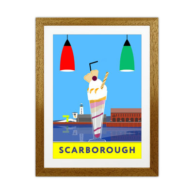 Icecream At Scarborough by Richard O'Neill - Print