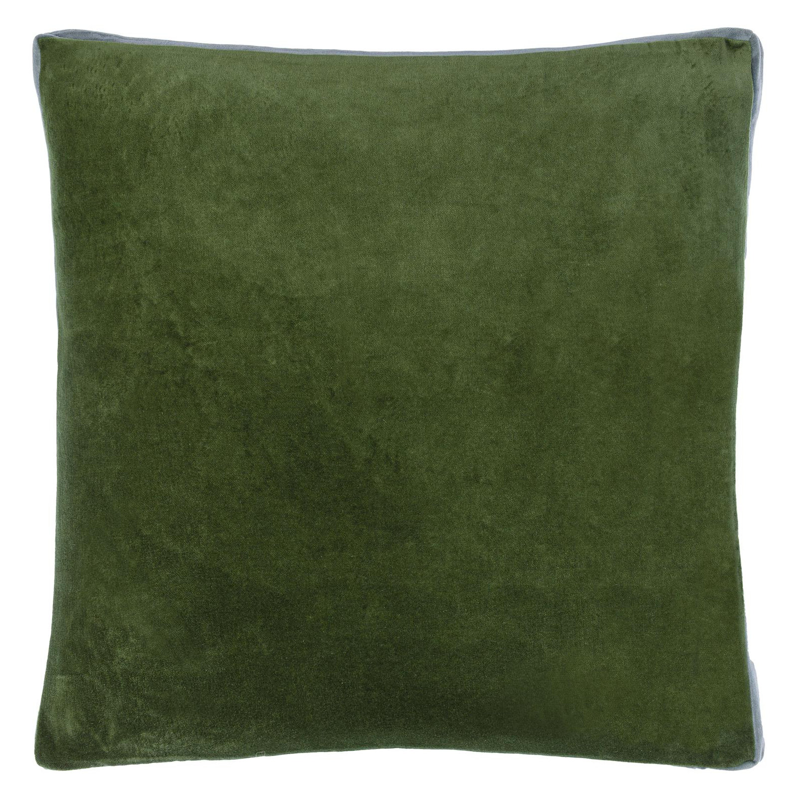  Nicholas Cotton Throw Pillow, Pillow Cover Only - No Insert, 20" x 20", Green/Teal