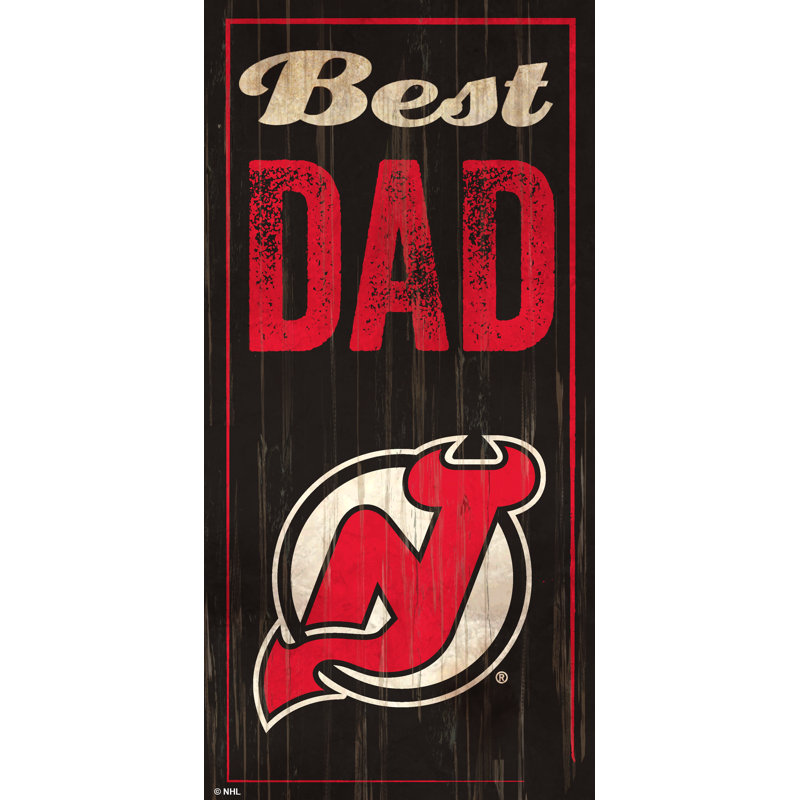 Décoration murale meilleur père colorado avalanche, New Jersey Devils