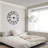 23.6” Non-Ticking Wall Clock Battery Operated
