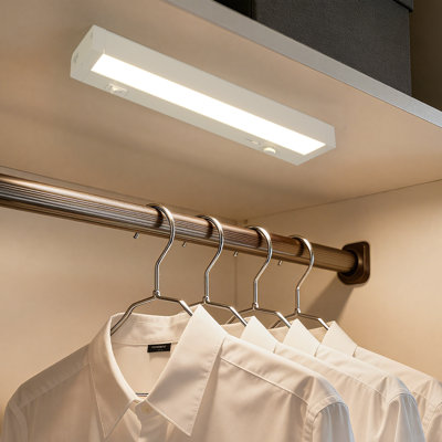 Luminaire à DEL sous l'armoire de 12 po, câblé ou branché, blanc sélectionnable 2700 K / 3000 K / 3500 K / 4000 K / 5000 K