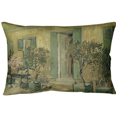Vincent Van Gogh Reversible Throw Pillow