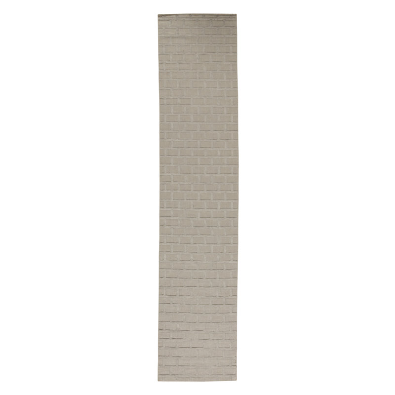 Geometric Area Rug in Gray
