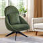 Fauteuil d'appoint pivotant avec coussin Areyah-231320033