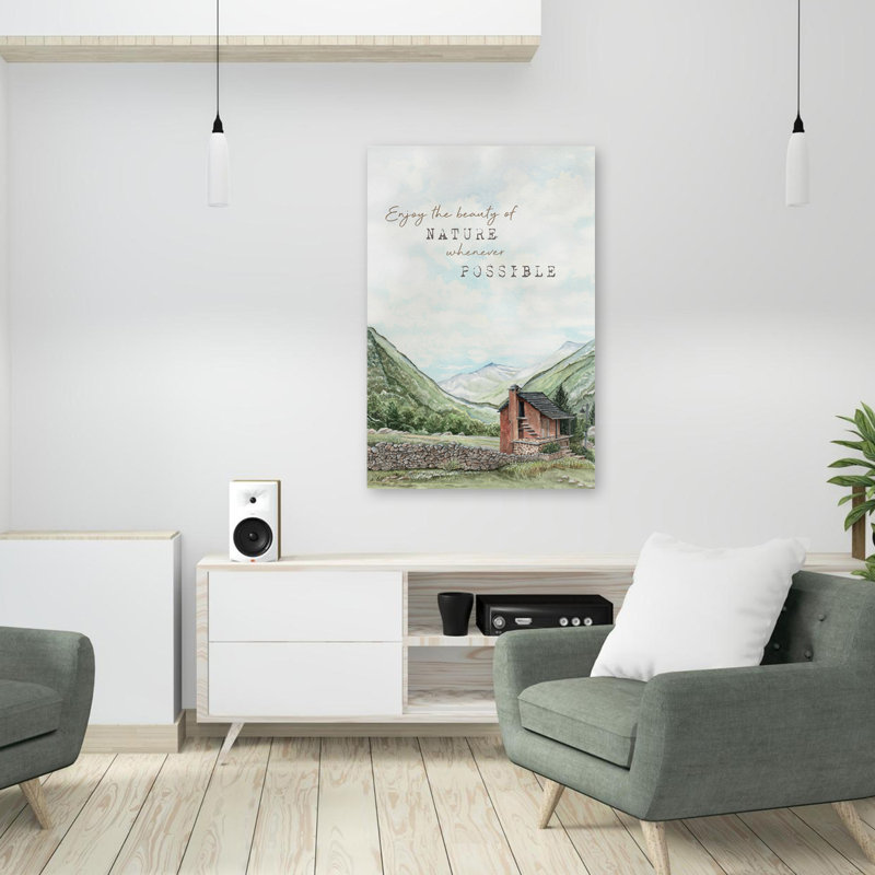 Profitez de la beauté de la nature, H 36 po x l 24 po