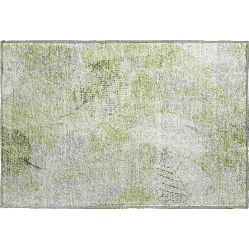 Premium Machine Washable Chelston AMF1850 Floral Rug, Rectangle 1'8" x 2'6"