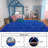 Super Soft BrightBlue Rug 6x9 ft, Oversized Living Room Rug, Thick Pile Rug, Fluffy Tufted Room Rug For Room Bedroom Large Cozy Fuzzy Rug Room Home Decor Aesthetic Soft Non Slip Rug Decor Aesthetic, Christmas Decor, Halloween Decor-119450936
