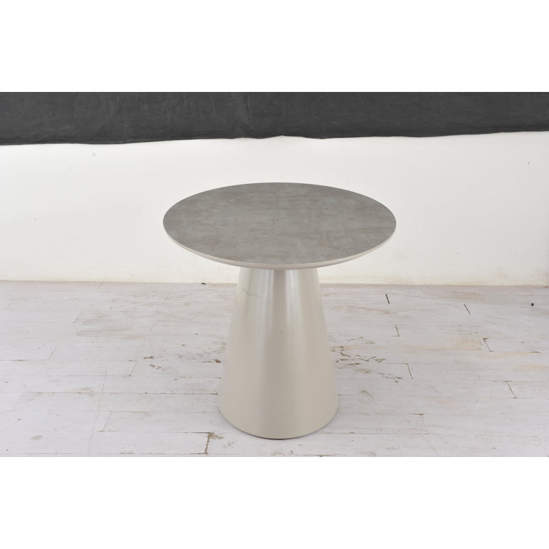 Cashara Pedestal End Table