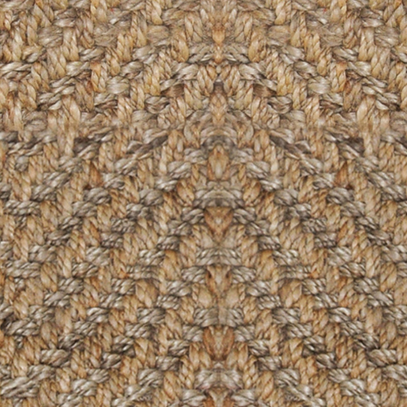 Shayla Hand-Woven Brown Area Rug, Rectangle 8' x 10'