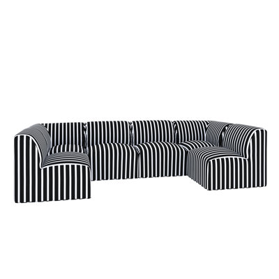 Eliana 124" Sunbrella Outdoor U Sectional