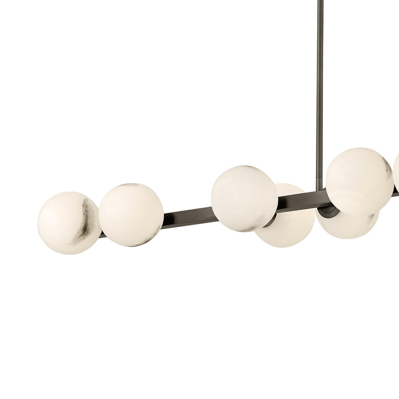 Selene 14 - Light Chandelier, Matte Black