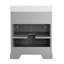 Meuble-lavabo simple 28 po gris-463429828