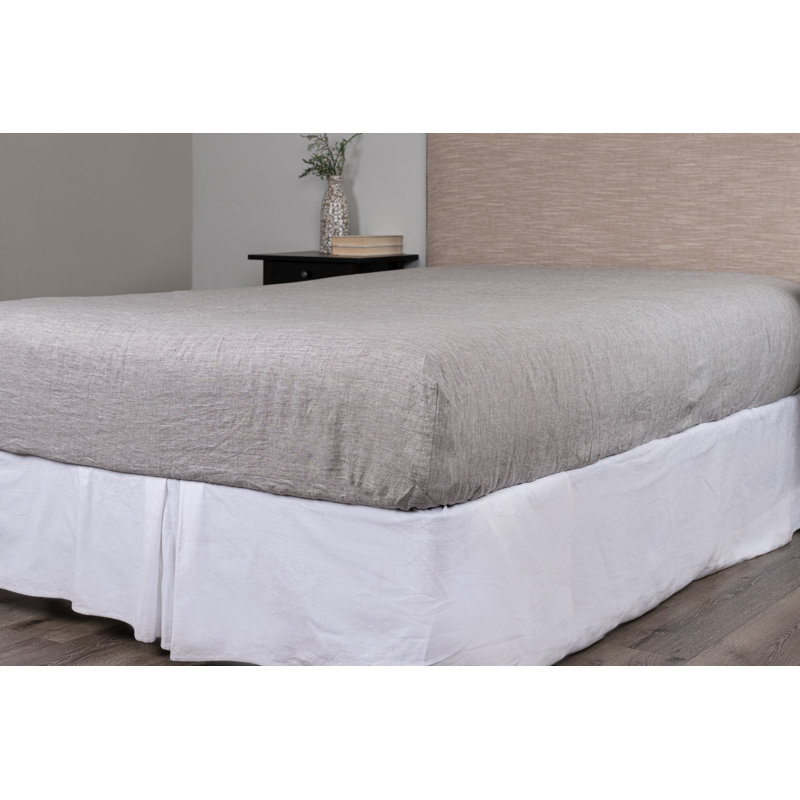 Linen Box Spring Cover, King