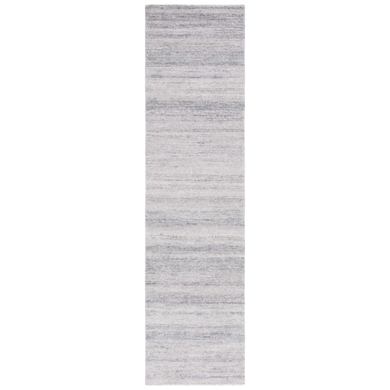 Tiaisha Hand Tufted Performance Striped Rug, Runner 2'3" x 9'