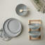 Elements Light Grey Coupe 12Pc Tableware Set-107506547