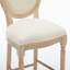 Ensemble de 2 tabourets de bar en bois massif avec tabourets de bar en bois massif