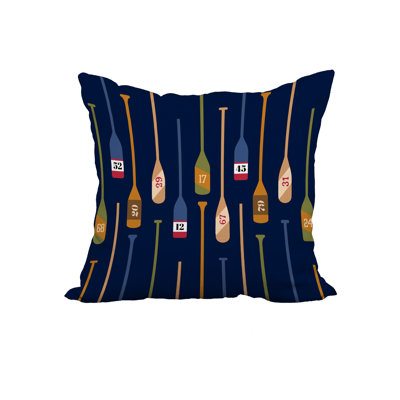Housse et insert de coussin en coton Oar
