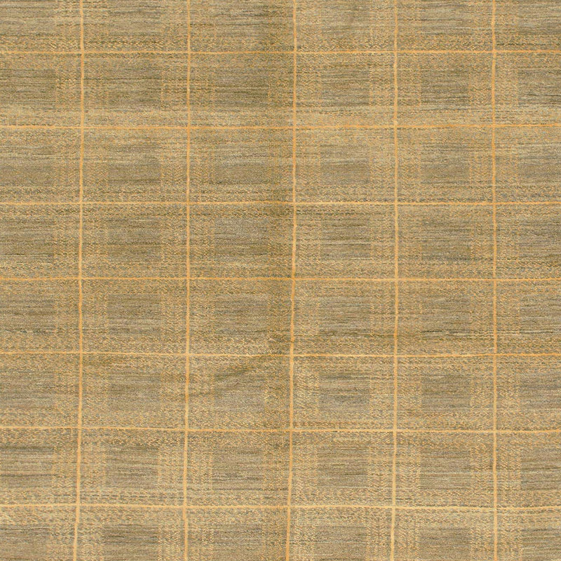 Tapis abstrait moderne 1492, Carré 8 pi