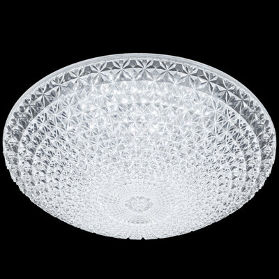 Acrylic 1 - Light Flush Mount