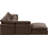 Itala Velvet L-Shaped Sectional Reversible-94482549
