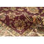 Hand-Knotted High-Quality Red and Cream Area Rug