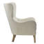 Fauteuil à oreilles Beige