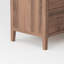 Commode 6 tiroirs Isabella Mid Century - Noyer noir américain massif