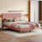 Menlo Upholstered Platform Bed,Bed Frame-545557914