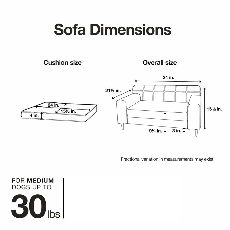 Dog Sofa Emerald