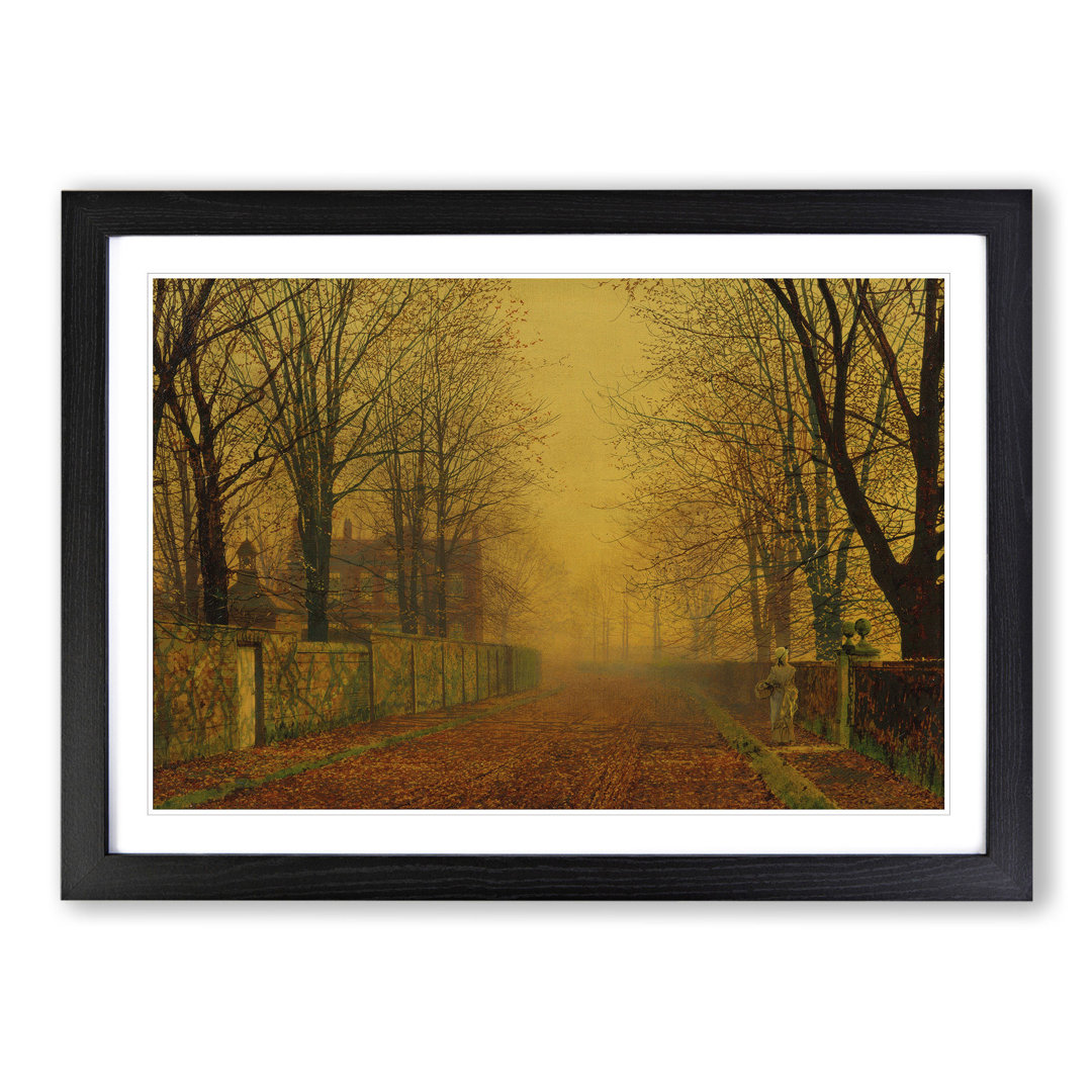 Evening Glow by John Atkinson Grimshaw - Framed Print
