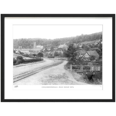 Coalbrookdale, Dale Road 1896 by Francis Frith - Single Picture Frame Print