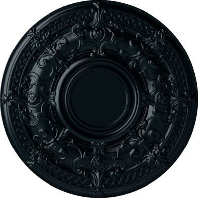 33 médaillon de plafond Dauphine de diamètre extérieur 7 7/8 po x P 1 3/8 po (convient aux auvents jusqu'à 13 1/4 po)