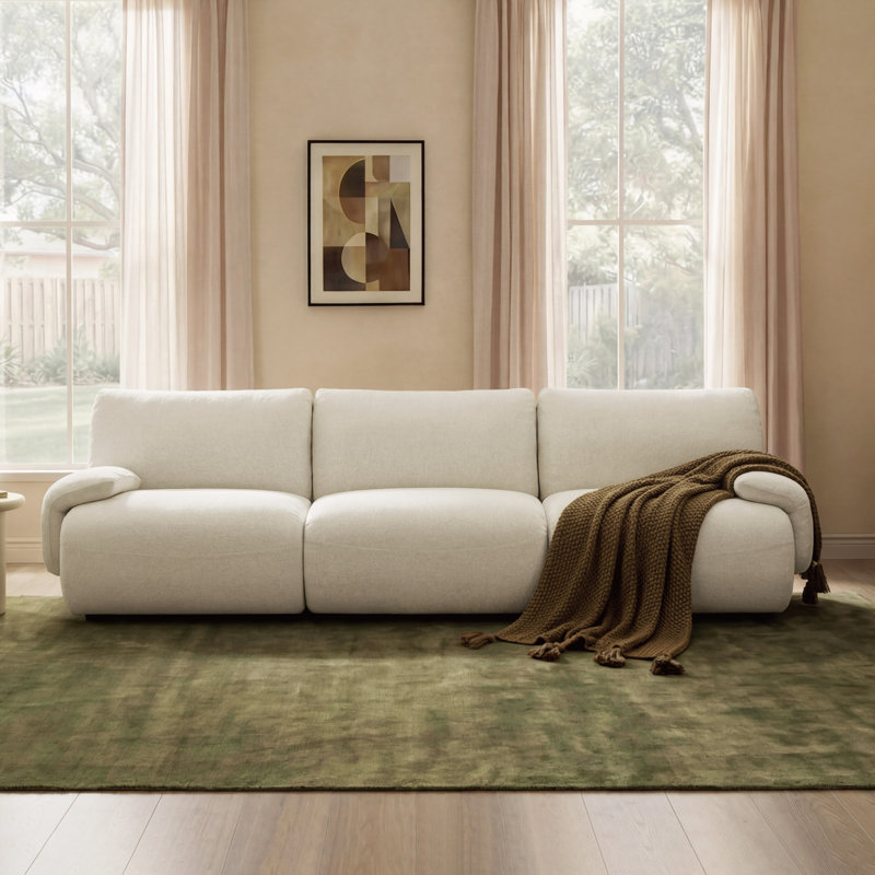 Canapé modulaire rembourré 3 pièces Nita, Milo