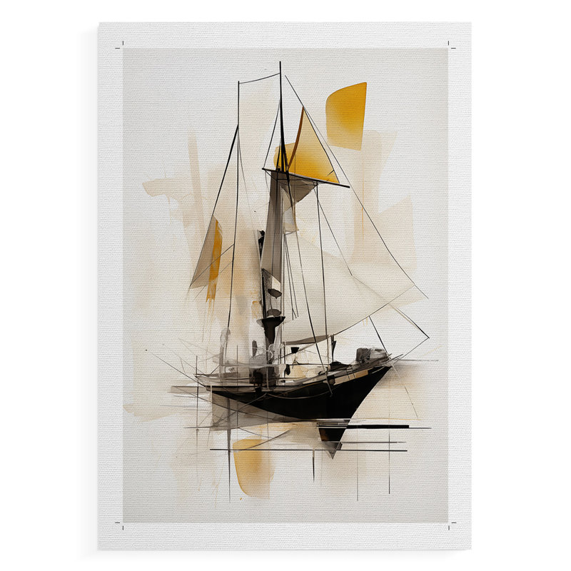 NAUTICAL Series CCDXCV - Impression sur toile seulement - NON CADRE, H 36 po x l 24 po