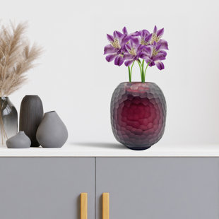 Vase en verre 10 "