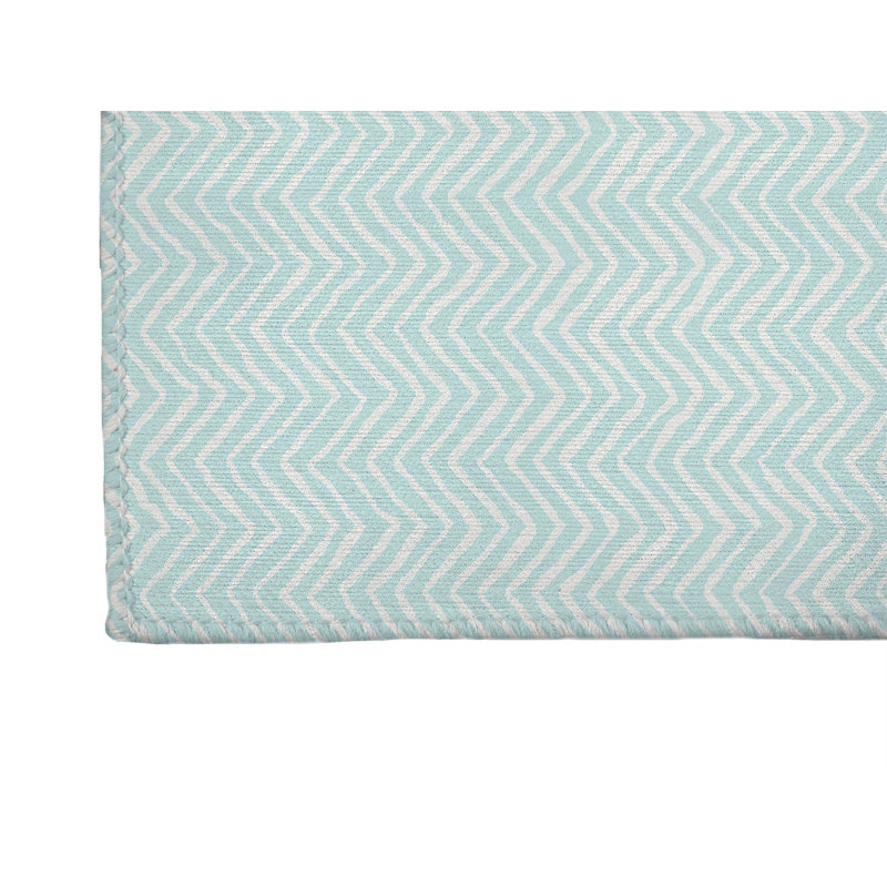 Tapis d'extérieur à chevrons antidérapant, Rectangulaire 8 pi x 10 pi