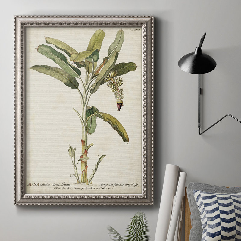 Banana Palm I - reproduction d'art sur toile, L 18 po x H 27 po