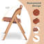 Wooden Folding Chair Set Of 2 Off-White-1398137742