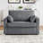 Sofa with foldable mattress, foldable side table-291314019