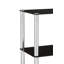 70cm H x 42cm W Glass Etagere Bookcase