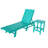 Laguna Outdoor Chaise Lounge with Table-83552156