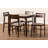 4 - Person Solid Wood Top Four Leg Dining Set-774182088